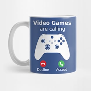 Video Games Are Calling Mug